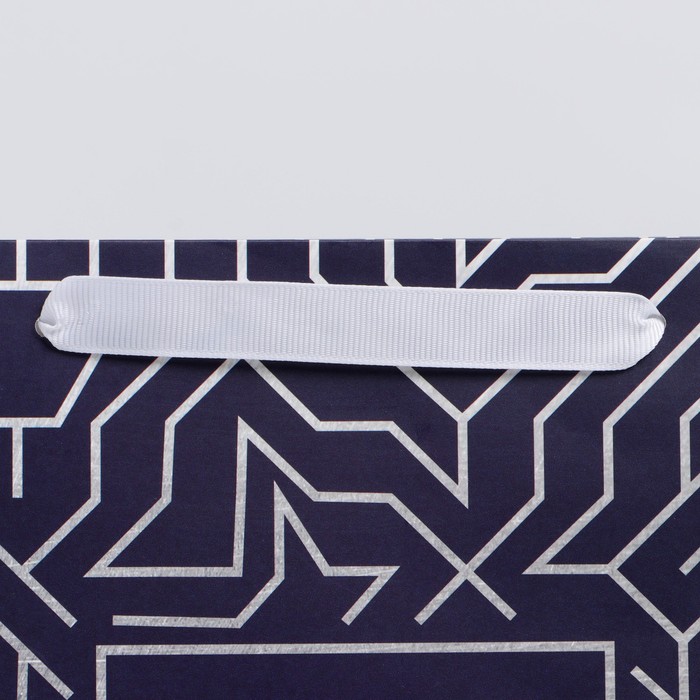 Пакет подарочный "Лучшему мужчине", 30*26 см