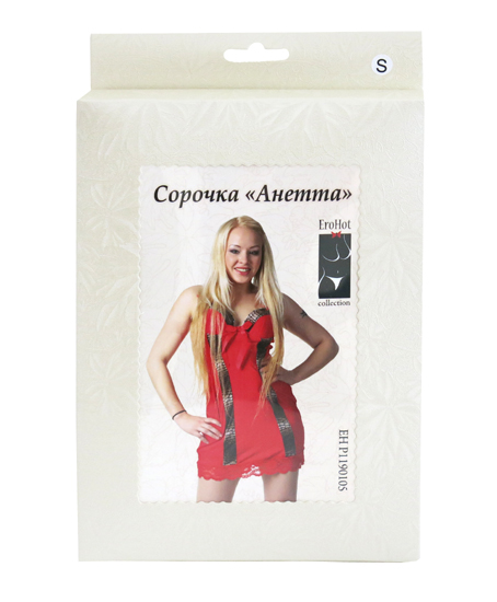 Sexkiss Сорочка "Анетта" красная