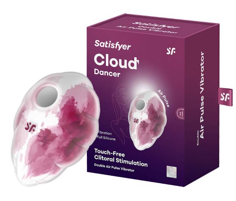 Satisfyer Вакуумно-волновой клиторальный вибростимулятор Cloud Dancer