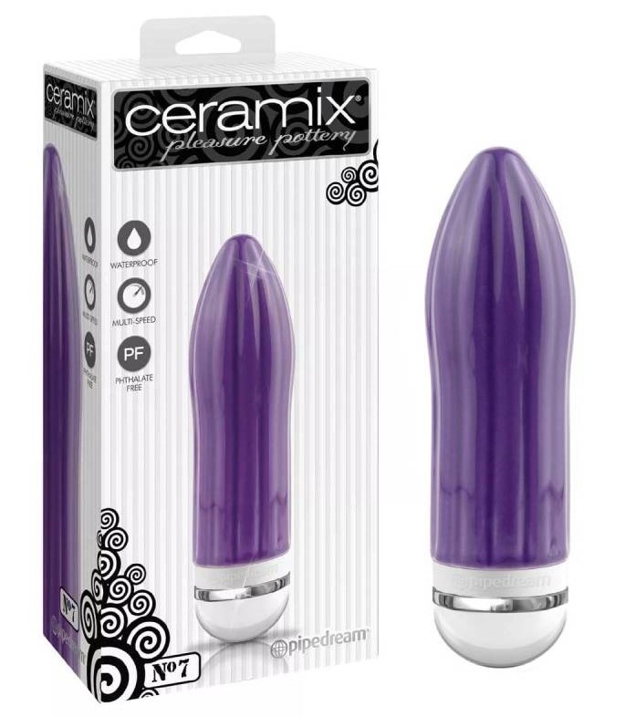 CERAMIX Вибромассажер керамический фиолетовый