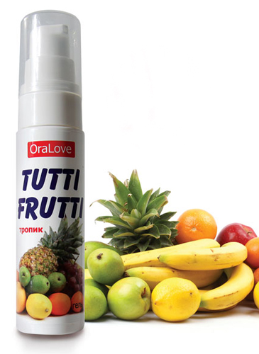 Лубрикант "Tutti-frutti OraLove" тропик, 30 гр