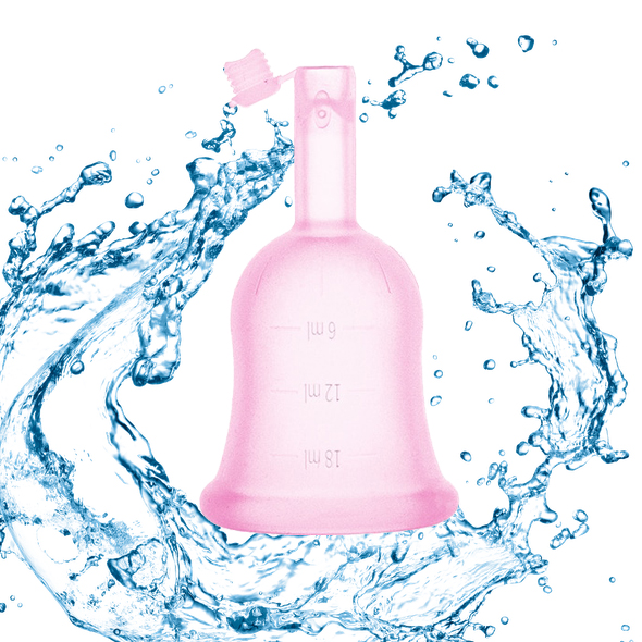 Менструальная чаша с клапаном для опорожнения