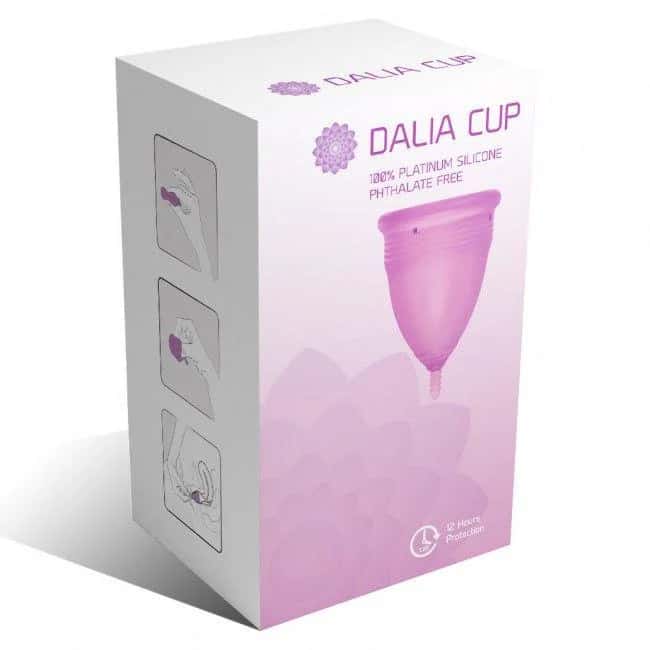 Чаша менструальная многоразовая "Dalia", средний размер