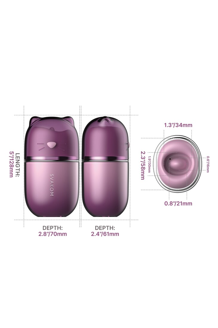 Svakom Клиторальный стимулятор Klitty Dusty Lavender