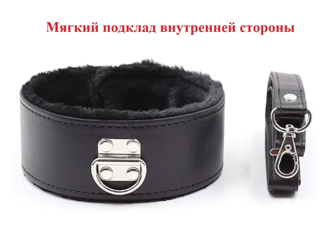 Набор аксессуаров БДСМ, 10 предметов, черный