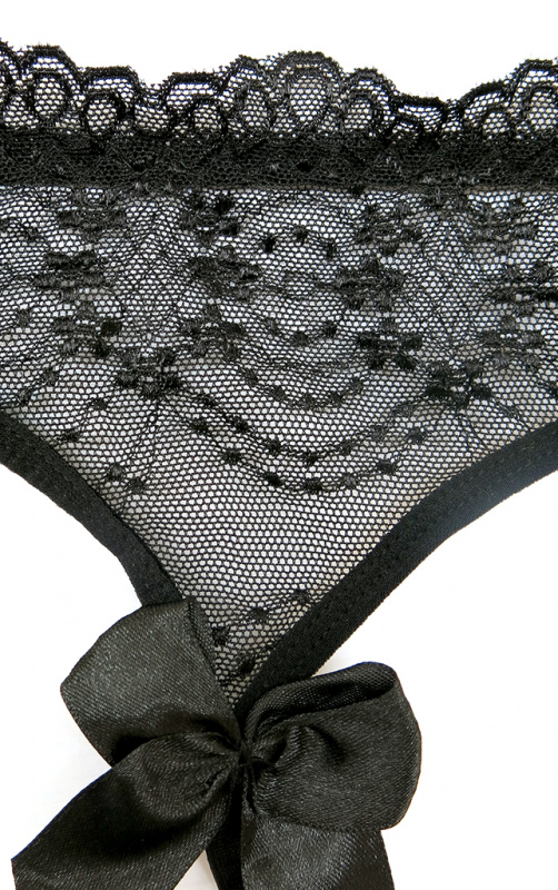 Пояс для чулок "Ilean Belt Black" черный