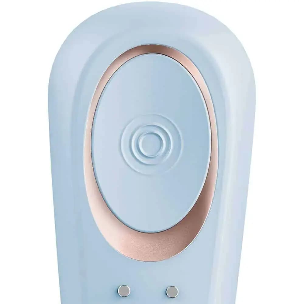 Satisfyer Вибромассажер для пар Satisfyer Double Classic голубой