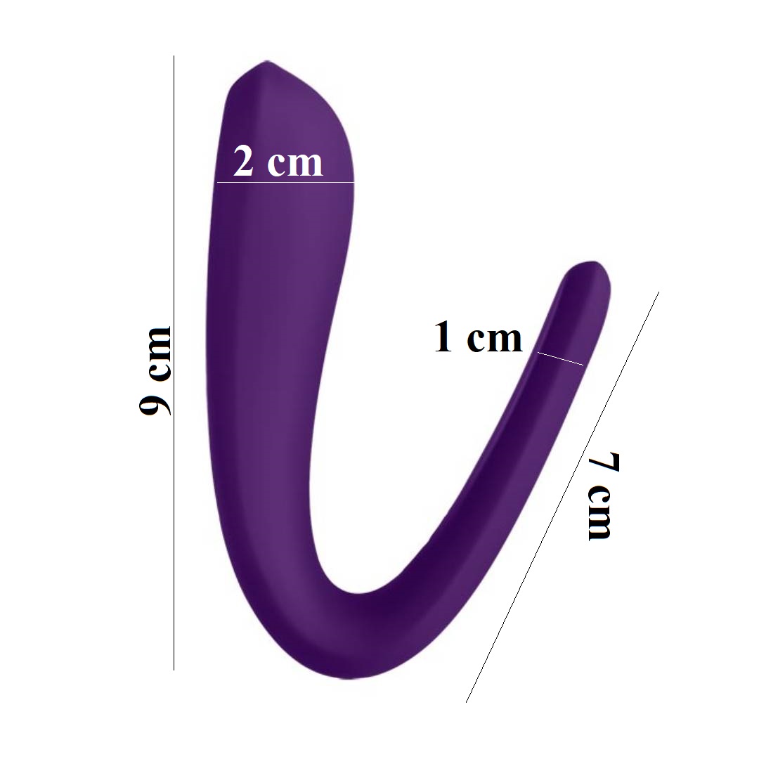 Satisfyer Вибромассажер для пар Partner перезаряжаемый Double Classic