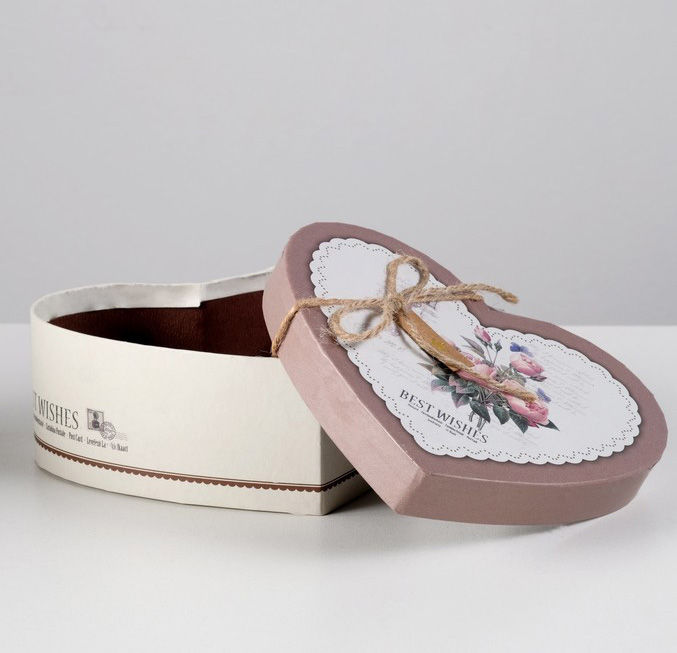 Коробка подарочная "Пионы", 9*21 см