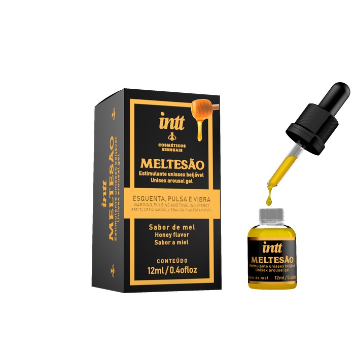 Intt Массажный гель MELTESAO с эффектом пульсации, 12 мл