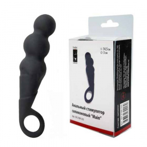 Анальный стимулятор силиконовый "Main"
