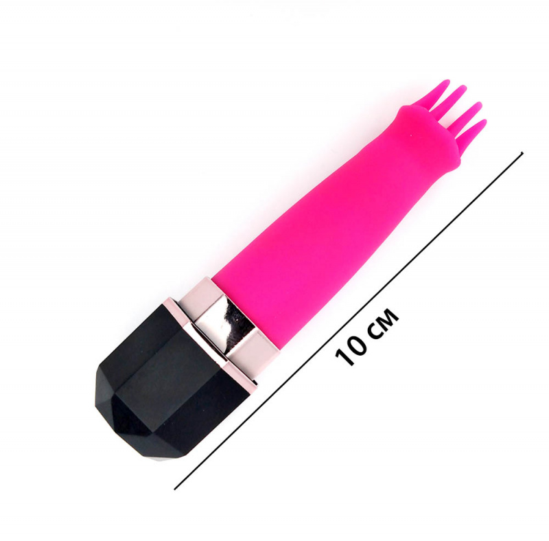 Мини-вибратор "Помада Funny Massager" с зарядкой от USB, 12 функций вибрации
