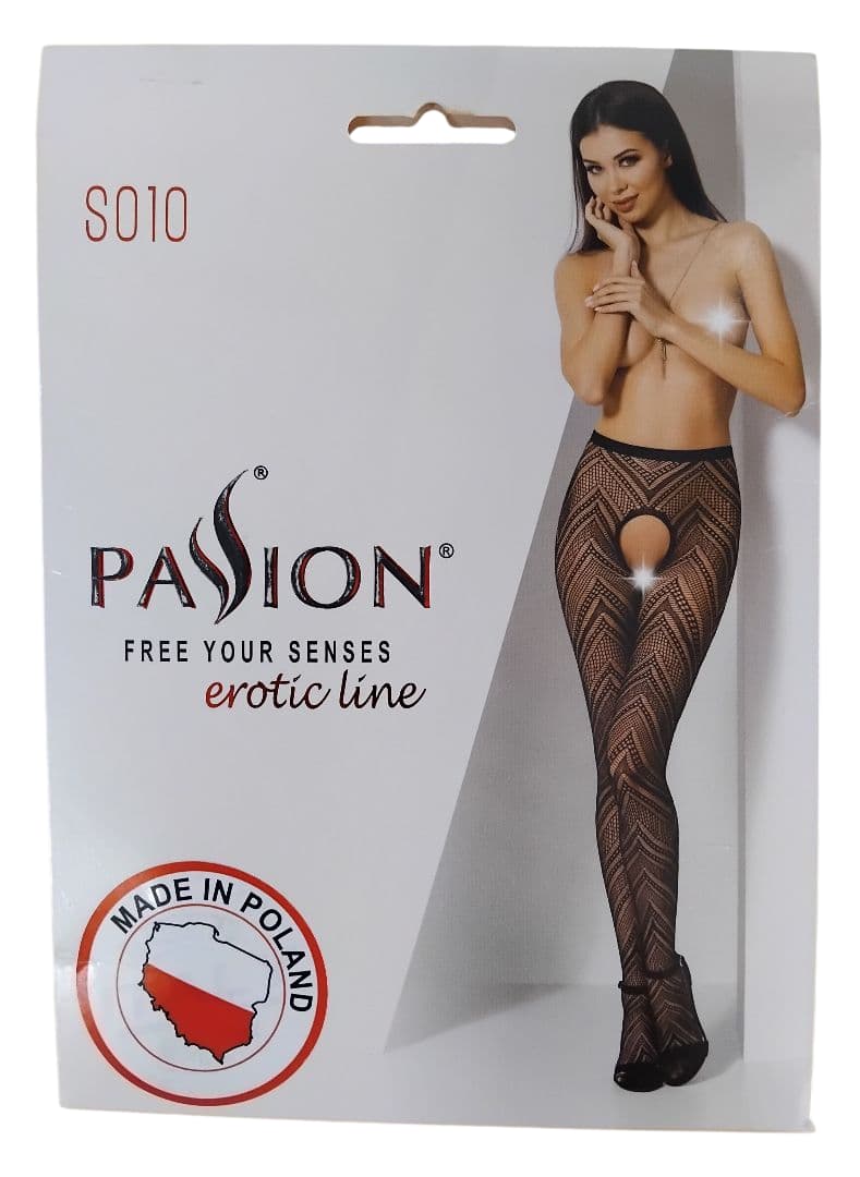 Passion Колготки с доступом 010 белые