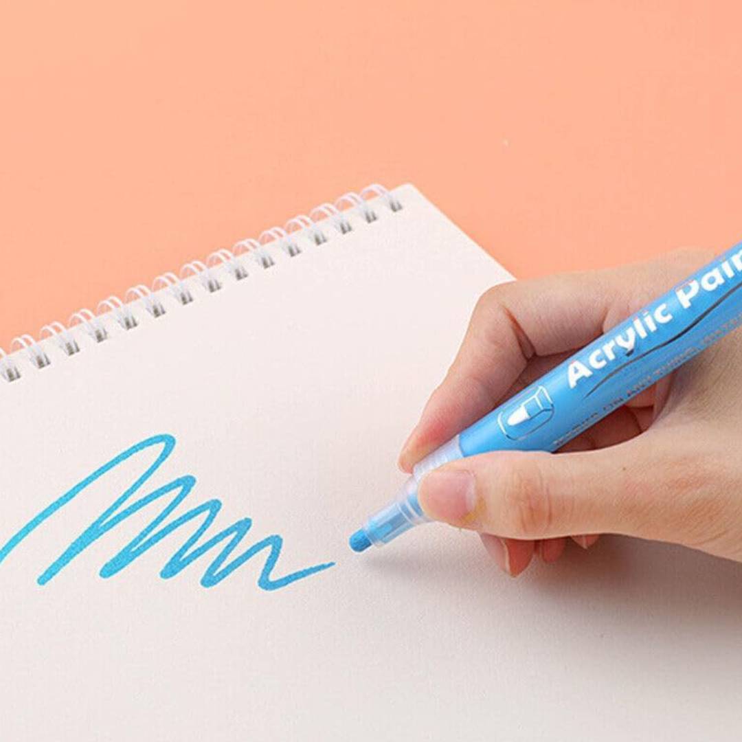 Маркер для рисования на теле, боди арта, голубой