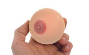 Мялка-антистресс "Грудь" 7,5 см