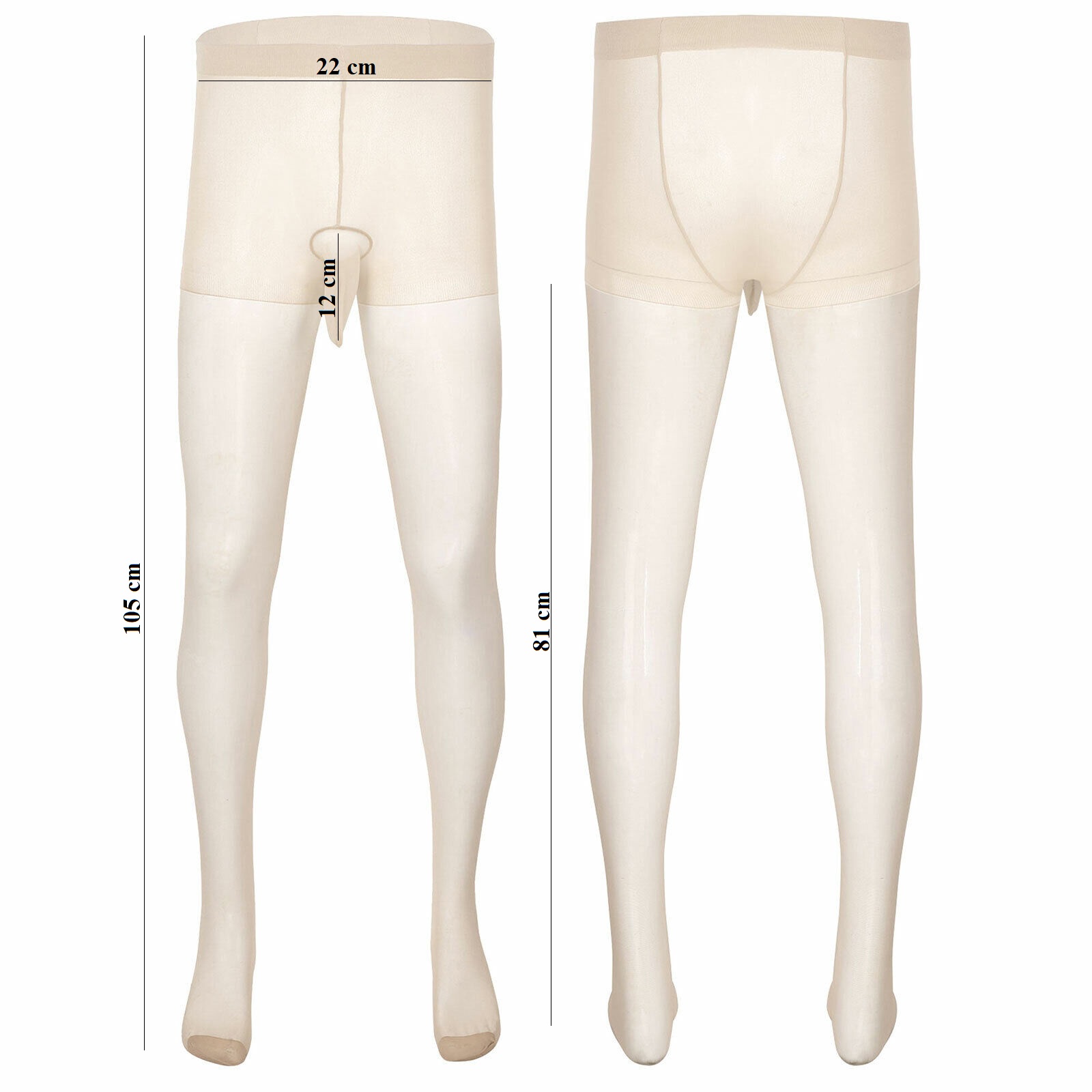 Колготки мужские с закрытым рукавом для пениса телесные Колготки мужские с закрытым рукавом для пениса телесные