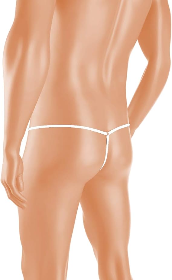 Трусы стринги мужские "Courage" белые