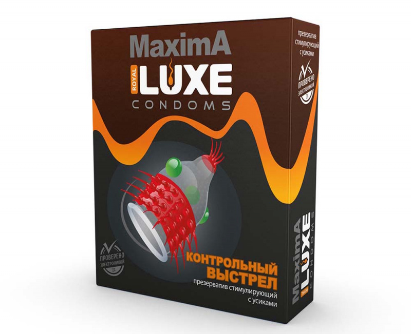 Насадка стимулирующая LUXE Maxima Контрольный Выстрел №1