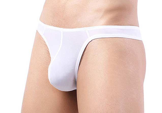 Трусы стринги мужские "Danny string" белые 