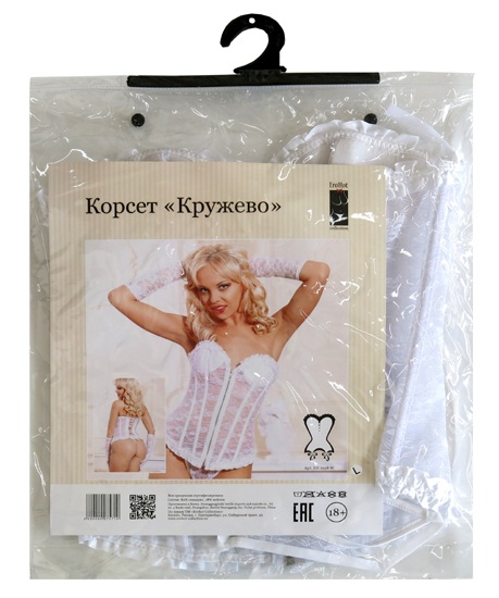 Корсет белый