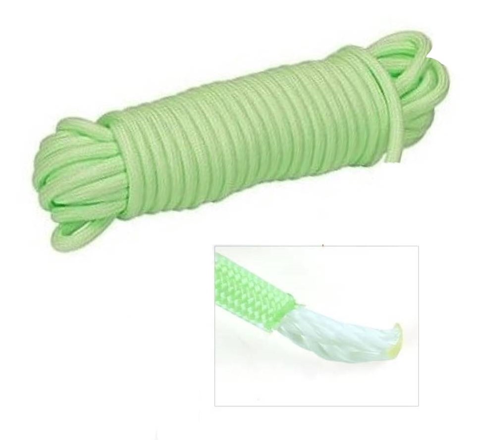 EroHot Glow Веревка для связывания (шибари) светящаяся в темноте 10 метров