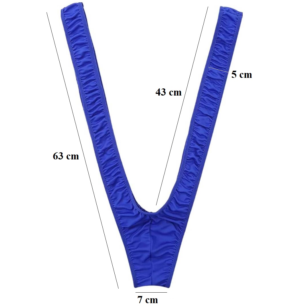 Боди мужское эротическое "Adam" синее