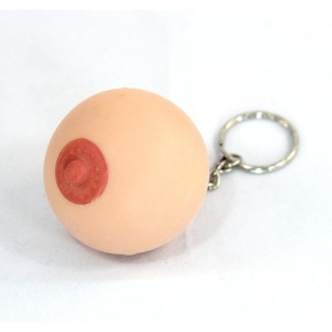 Брелок антистресс "Грудь"