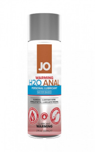 JO Анальный лубрикант H2O Anal Warming взбуждающий на водной основе, 60мл