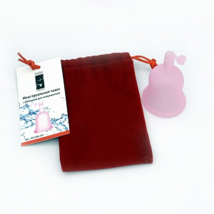 Менструальная чаша с клапаном для опорожнения