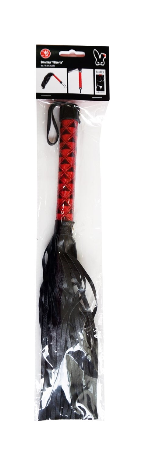Флоггер "Fliberta" красный