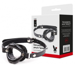 Кляп-расширитель для рта "Sponge ext" черный 