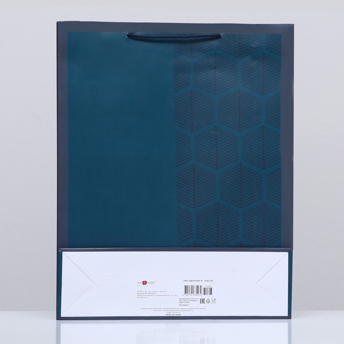 Пакет подарочный, 33*42 см