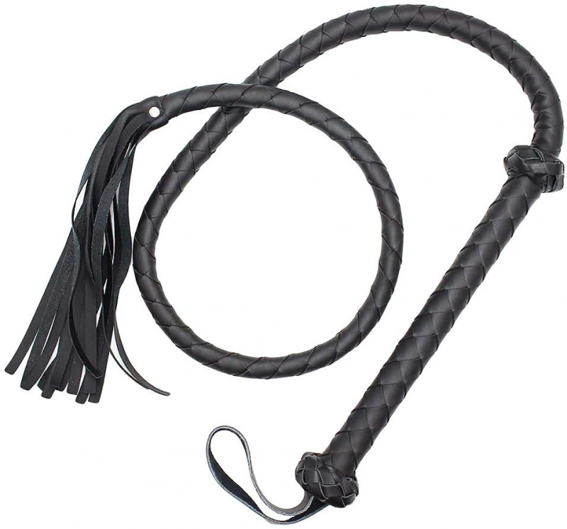 Кнут плетеный "Liman" черный