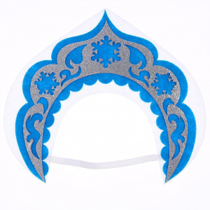 Кокошник "Снегурочка"