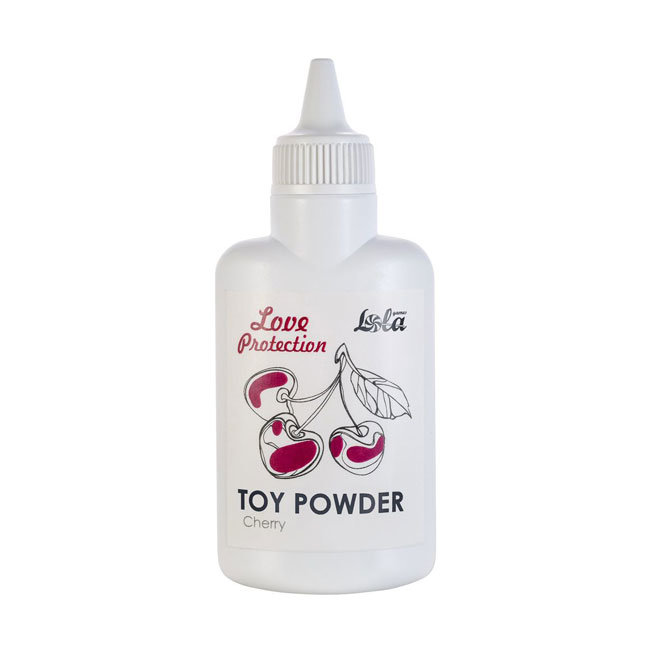 Пудра для игрушек Love Protection с ароматом вишни, 15гр
