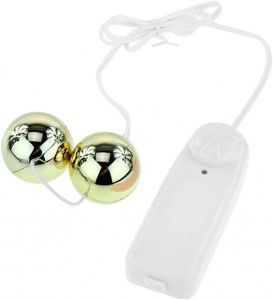 Шарики вагинальные Golden Ball, с вибрацией