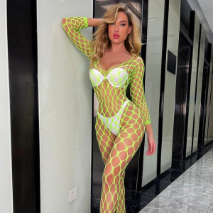 Боди комбинезон "Lidia" крупная сетка Боди комбинезон "Lidia" крупная сетка