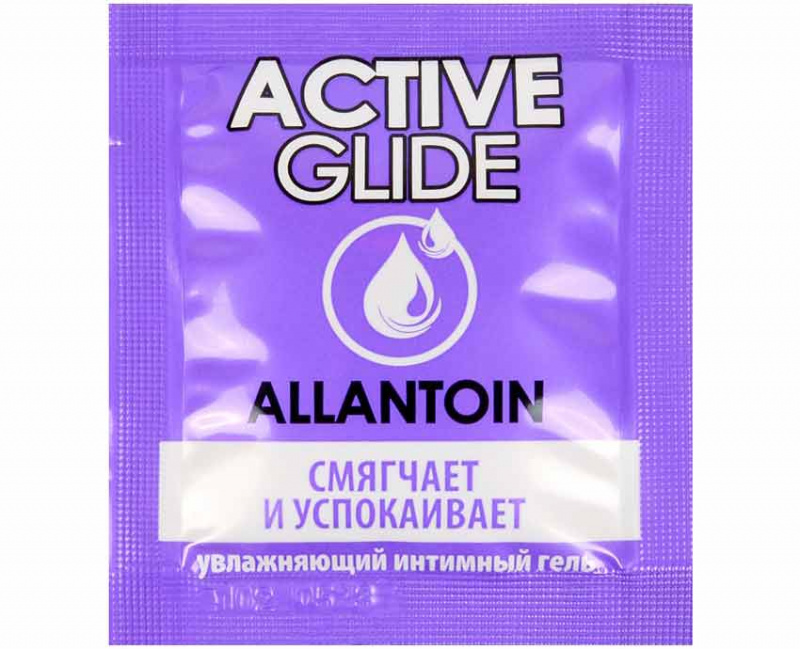 Увлажняющий интимный гель Active Glide Allantoin, 3 гр