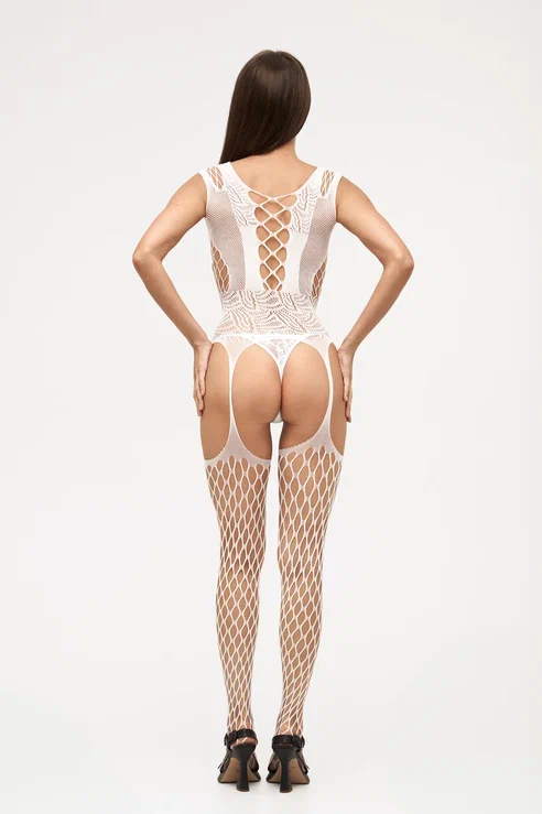 EroHot Glow Боди-комбинезон сетка "Kerria" светящийся в темноте EroHot Glow Боди-комбинезон сетка "Kerria" светящийся в темноте