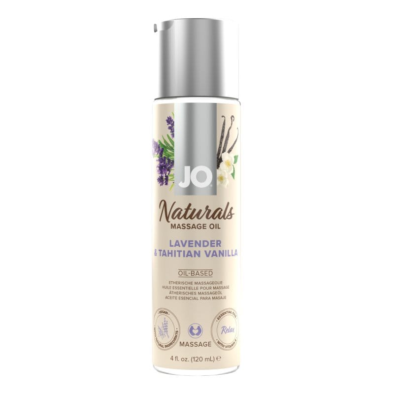 JO Массажное масло Lavender & Vanilla/Лаванда и ваниль 120 mL