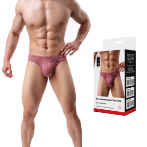 Трусы стринги мужские "Remi string" красные