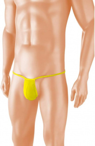 Трусы стринги мужские "Courage" желтые