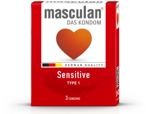 Masculan Sensitive plus Нежные 3 шт