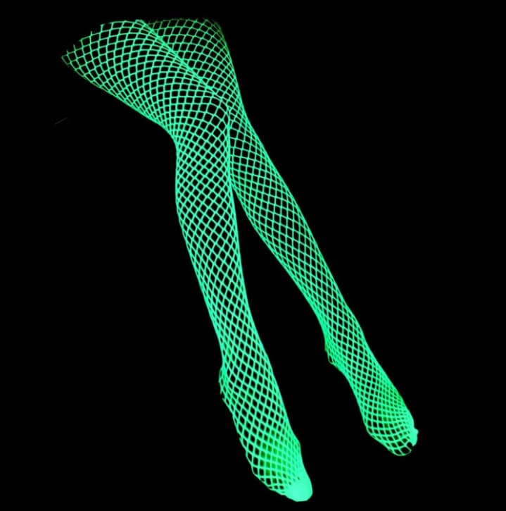 EroHot Glow Колготки крупная сетка, светящиеся в темноте EroHot Glow Колготки крупная сетка, светящиеся в темноте
