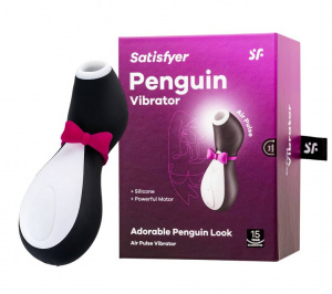 Вакуумно-волновой стимулятор клитора Satisfyer Пингвин