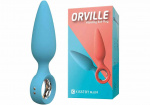 Анальная вибропробка  с кольцом "Orville Kisstoy" с магнитной зарядкой, 10 функций