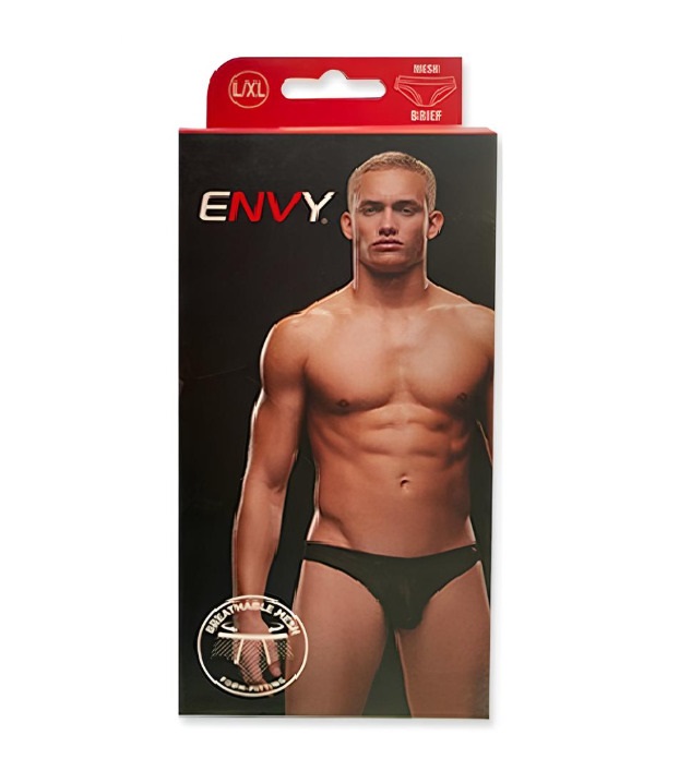 Трусы мужские ENVY Mesh Brief прозрачные