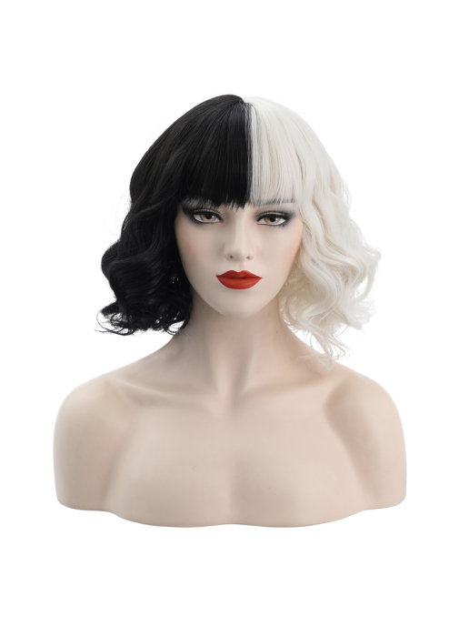 Парик Круэллы Де Виль карнавальный