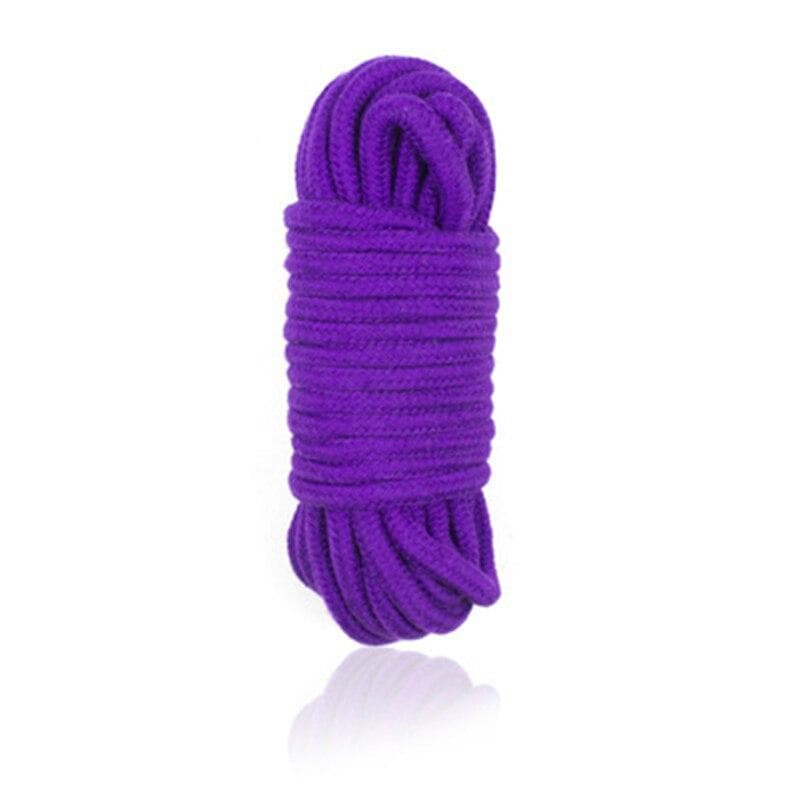 Веревка для связывания, 10 метров фиолетовая