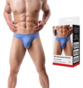 Трусы стринги мужские "Remi string" синие